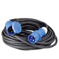 AS Schwabe 60479 Stroom Verlengkabel 16 A Zwart 25.00 m H07RN-F 3G 2,5 mm² - thumbnail