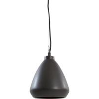 Light & Living hanglamp desi matzwart 25 cm | 2 stuks - thumbnail