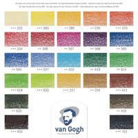 Bruynzeel Van gogh basisset kleurpotloden met 24 kleuren - thumbnail