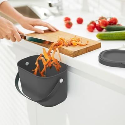 Rotho ALBULA Bio Afvalbakje 3.2L Antraciet