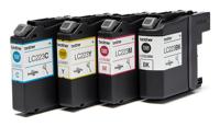 Originele inkt cartridge Brother LC-223VALBP Multicolour (4 Stuks) - thumbnail