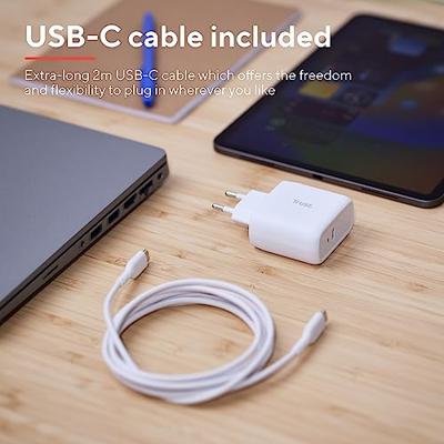 Trust Maxo USB-C-oplader van 65 W Oplader Wit Trust Maxo USB-C-oplader van 65 W Oplader Wit