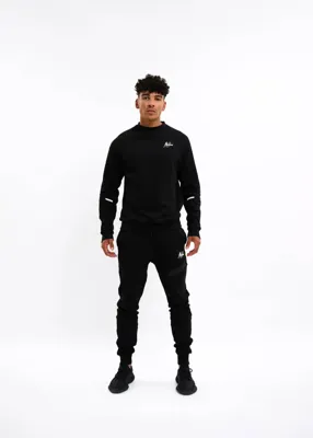 Malelions Sport Counter Sweater Trainingspak Heren Zwart - Maat M - Kleur: Zwart | Soccerfanshop