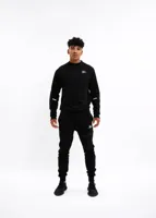 Malelions Sport Counter Sweater Trainingspak Heren Zwart - Maat XL - Kleur: Zwart | Soccerfanshop - thumbnail
