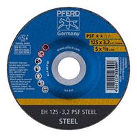 PFERD TOOLS PSF STEEL 61720226 Doorslijpschijf gebogen 125 mm 25 stuk(s) Staal - thumbnail