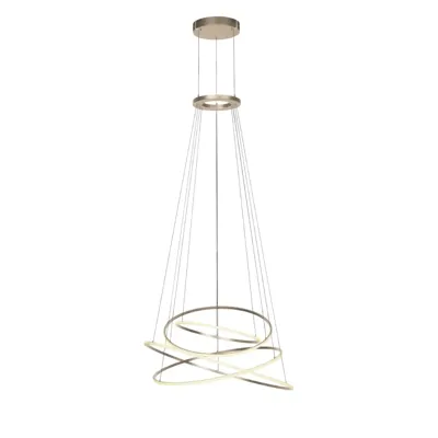 Neuhaus PURE Hanglamp E-Flying Rings Ø 110 cm vide champagne