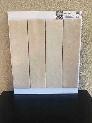 Dubai tegels beige glans 6x24,6