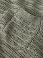 Gebreide trui jongen LIL'ATELIER MINI van katoen korstmos - thumbnail