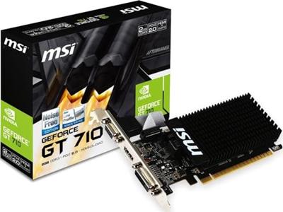 Videokaart MSI NVIDIA GeForce GT 710 GDDR3 - thumbnail