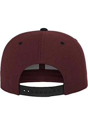 Flexfit FX6089MT Classic Snapback 2-Tone - Maroon/Black - One Size