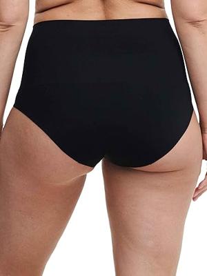 Corrigerende dames taille slip - Comfort Sculpting - Hoge shapewear onderbroek naadloos - S - Zwart | Dames slip - Onderbroek - Ondergoed- - S - -