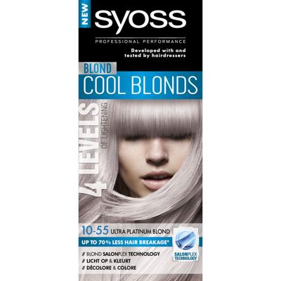 Syoss Color Cool Blonds 10-55 ultra platinum blond 1 Set Syoss Color Cool Blonds 10-55 ultra platinum blond 1 Set