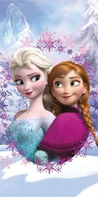 Disney Frozen Anna en elsa Strandlaken 70 x 140 cm Disney Frozen Anna en elsa Strandlaken 70 x 140 cm