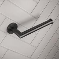Toiletrolhouder Brauer Gunmetal Wandmontage met PVD coating Geborsteld Gunmetal - thumbnail