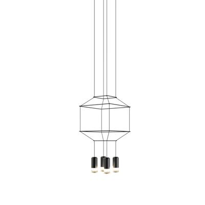 Vibia - Wireflow 0309 LED hanglamp Zwart Vibia - Wireflow 0309 LED hanglamp Zwart