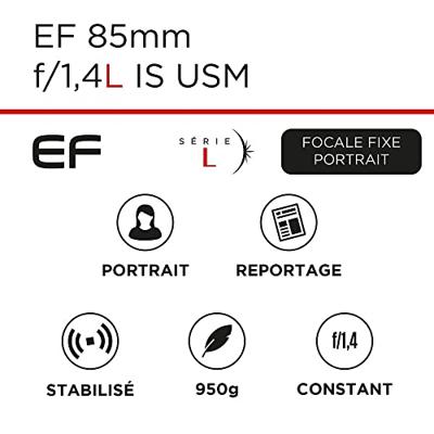Canon EF 85mm F/1.4L IS USM