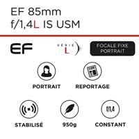 Canon EF 85mm F/1.4L IS USM - thumbnail