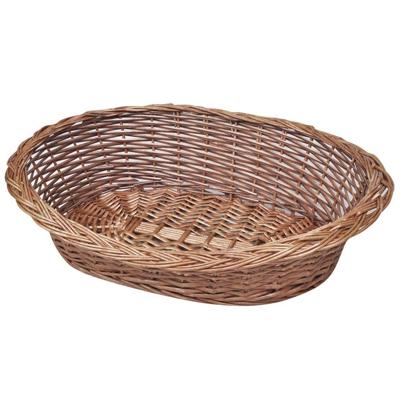 Hondenmand/huisdierenbed 50 cm natuurlijk wilgen Hondenmand/huisdierenbed 50 cm natuurlijk wilgen