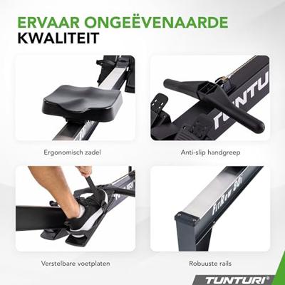 Tunturi Fitrow 80i Roeitrainer Tunturi Fitrow 80i Roeitrainer