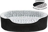 TRIXIE HONDENMAND LINO MEMORYFOAM ZWART / GRIJS 60X45 CM - thumbnail