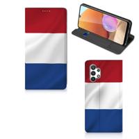 Samsung Galaxy A32 4G | A32 5G Enterprise Editie | Standcase | Nederlandse Vlag - thumbnail