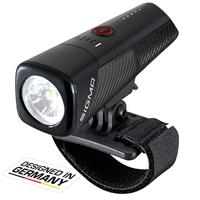 Sigma koplamp buster 800 led helmhouder -li-ion accu usb - thumbnail