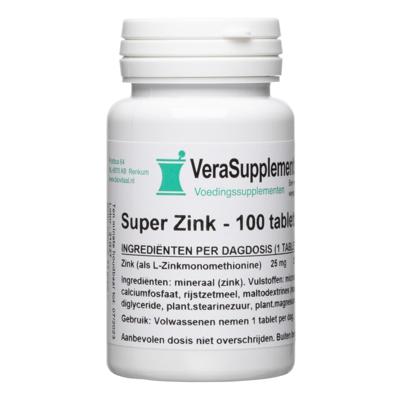 VeraSupplements Super Zink Tabletten VeraSupplements Super Zink Tabletten