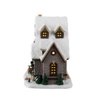 Lemax white christmas verlicht kersthuisje Caddington Village 2024 - thumbnail