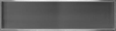 Inbouwnis LoooX boX 120x30x7 cm RVS Looox Inbouwnis LoooX boX 120x30x7 cm RVS Looox