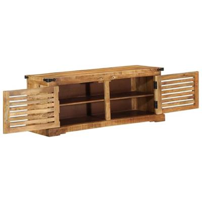 Schoenenkast Bruin 110 x 38 x 45 cm Massief mangohout
