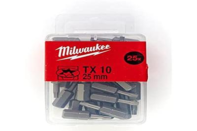 Milwaukee Schroefbits TX 10 x 25 mm VE=25 - 4932399594 Milwaukee Schroefbits TX 10 x 25 mm VE=25 - 4932399594
