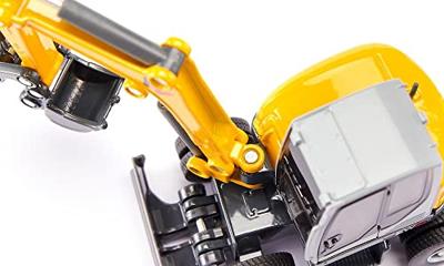 SIKU SUPER Wacker Neuson EW65 modelvoertuig - thumbnail