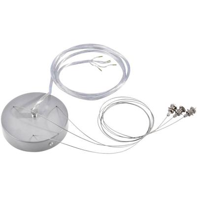 SLV Ophangset 1,5m voorMedo 2-lichts grijs - 135254