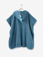 Badponcho voor kinderen Dino groenblauw - thumbnail