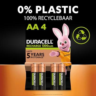 Duracell Batterij OPLAADBAAR 4xAAA 1,2V - thumbnail
