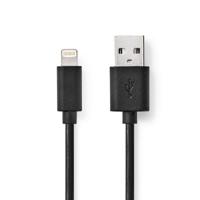 Lightning Kabel | USB 2.0 | Apple Lightning 8-Pins | USB-A Male | 480 Mbps | Vernikkeld | 2.00 m | R - thumbnail