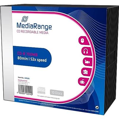 MediaRange MR205 lege cd CD-R 700 MB 10 stuk(s)
