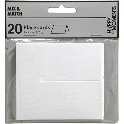 Creativ Company Naamkaarten off-white, 20st. - thumbnail