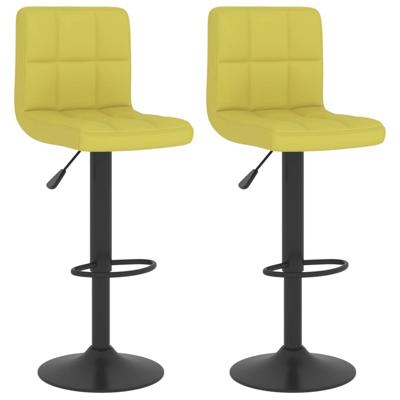 Barkrukken 2 st stof groen