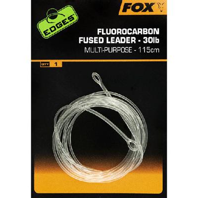 Fox Fluorocarbon Fused Leader 30Lb 115 cm No Swivel