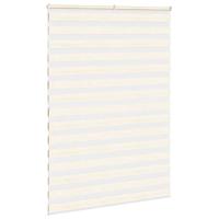 VidaXL Zebra rolgordijn 155x200 cm stofbreedte 150,9 cm marmerbeige - thumbnail