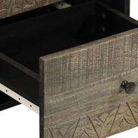 Dressoir 40x33x75 cm massief mangohout - thumbnail