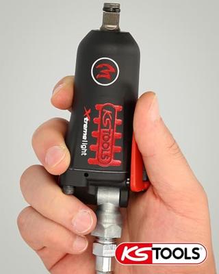 KS Tools 515.3830 5153830 Pneumatische slagmoersleutel Gereedschapshouders: 3/8 (10 mm) buitenvierkant Draaimoment (max.): 108 Nm KS Tools 515.3830 5153830 Pneumatische slagmoersleutel Gereedschapshouders: 3/8 (10 mm) buitenvierkant Draaimoment (max.): 108 Nm
