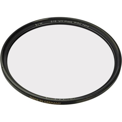 B+W UV-haze- en beschermfilter (30,5 mm, MRC Nano, XS-Pro, 16x gecoat, slim, Premium), zwart, 72 mm