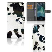 Nokia G11 | G21 | Telefoonhoesje | Met pasjeshouder | Koeienvlekken - thumbnail