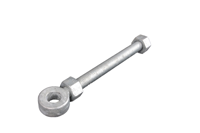 Waelbers Verstelbare oogbout 19mm L=300mm, thermisch verzinkt (FV) - 10 Stuk(s) - 81834313.05 - thumbnail