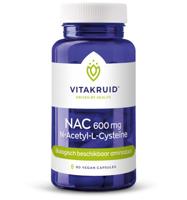 Vitakruid NAC 600 mg N-Acetyl-L-Cysteïne 60 - thumbnail