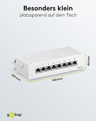 Abi 8-poorts patchpaneel