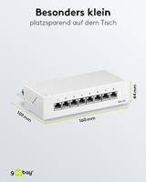 Abi 8-poorts patchpaneel - thumbnail