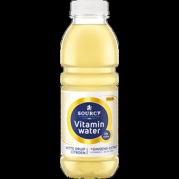 Sourcy Vitaminwater Witte DruifCitroen Ginseng 500ML bij Jumbo